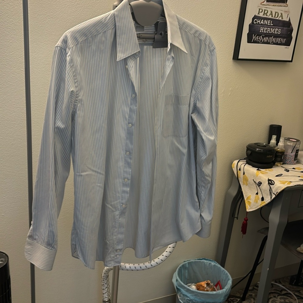 Great Condition With 1 Missing Button On Cuff. - image 1